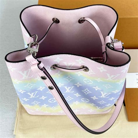 lv bucket bag blue|louis vuitton neonoe bucket bag.